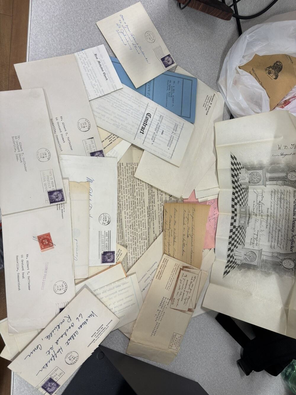 1950s-60s Methodist Masonic Seminary Ephemera Albert T Hoffecker Family Archive